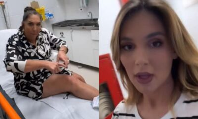 Mae de Virginia tem costela fraturada apos sofrer acidente no
