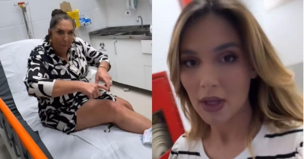 Mae de Virginia tem costela fraturada apos sofrer acidente no