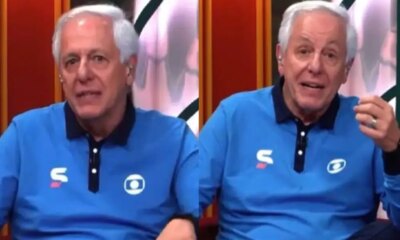 Milton Leite cai no choro em dia de despedida na