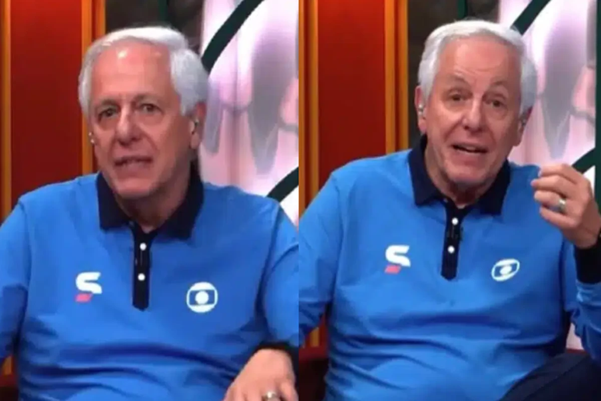 Milton Leite cai no choro em dia de despedida na
