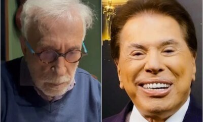 Moacyr Franco so fica sabendo da morte de Silvio Santos