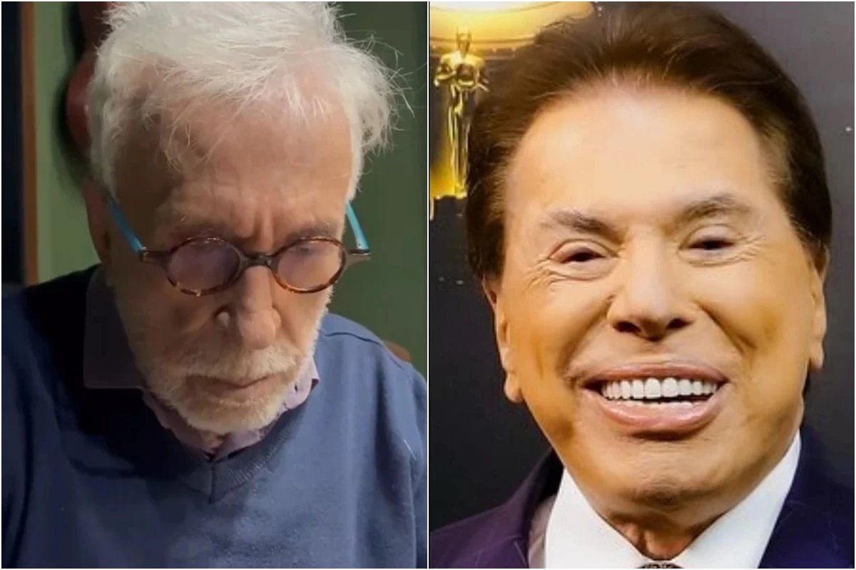 Moacyr Franco so fica sabendo da morte de Silvio Santos