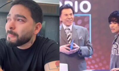Muito emocionado Yudi Tamashiro presta homenagem a Silvio Santos obrigado
