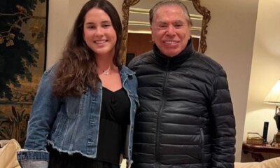 Neta de Silvio Santos comove com homenagem ao avo ‘Eu