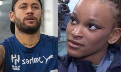 Neymar manda recado para Rebeca Andrade apos conquista do Ouro