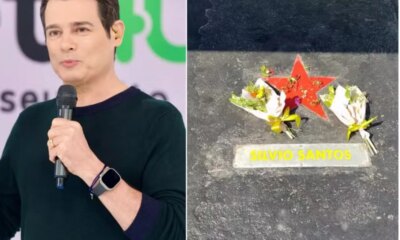 No SBT Celso Portiolli presta homenagem emocionante a Silvio Santos