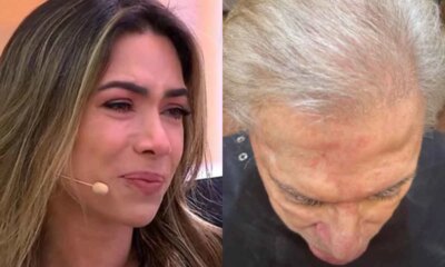 Patricia Abravanel nao suporta ver Silvio Santos e quase desaba