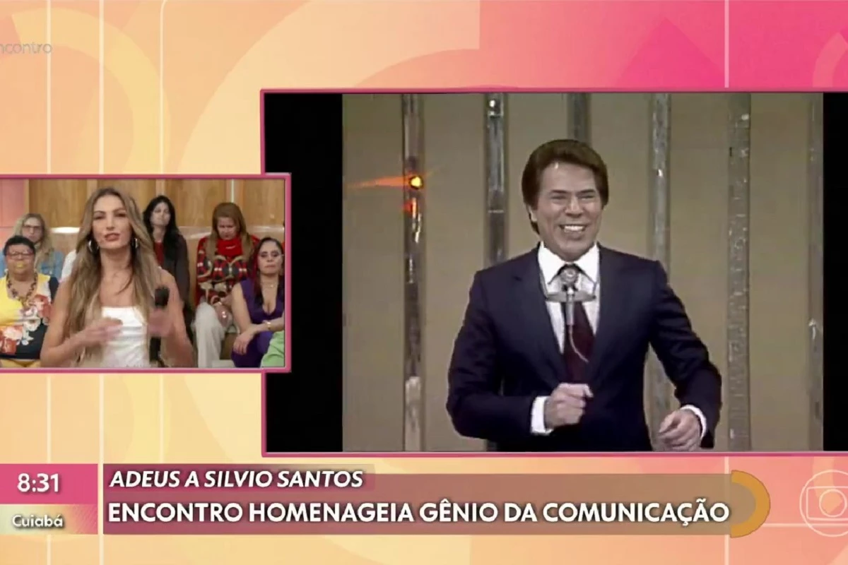 Patrícia Poeta e TV Globo são detonados e chamados de ‘oportunistas’ por homenagem a Silvio Santos no Encontro 39 Patricia Poeta e TV Globo sao detonados e chamados de