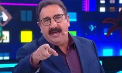 Ratinho perde a paciencia ao vivo com funcionario do SBT