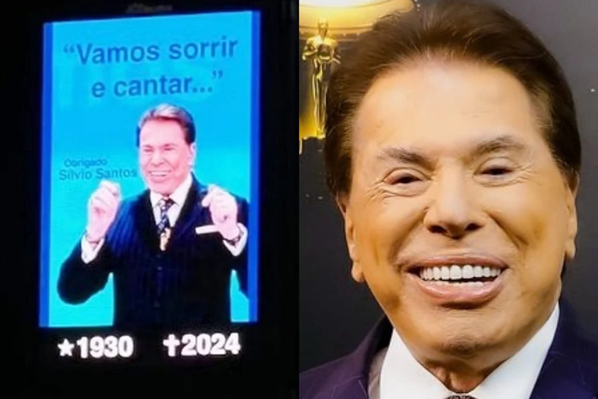 Relógios de São Paulo exibem enigmática homenagem a Silvio Santos: ‘Vamos sorrir e cantar’ 33 Relogios de Sao Paulo exibem enigmatica homenagem a Silvio Santos