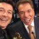 Rodrigo Faro presta homenagem a Silvio Santos Obrigado por tudo