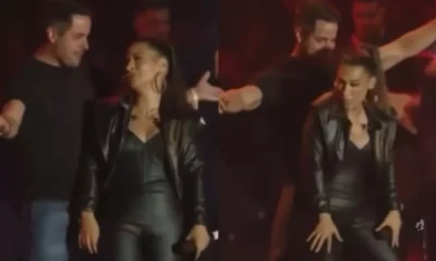 Simone Mendes ‘expulsa o esposo do palco apos gesto