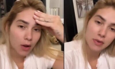 Susto Virginia Fonseca e surpreendida com serpente em sua mansao