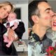 Ticiane posa com bebe e coloca o marido contra a