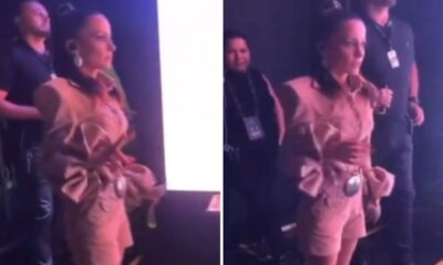 VIDEO Gesto de Maiara antes de entrar em palco para