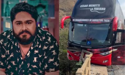Video Cesar Menotti mostra imagem assustadora apos acidente e diz