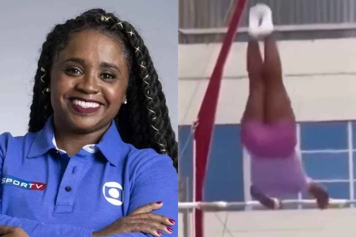Vídeo: aposentada, Daiane dos Santos volta ao ginásio e mostra que ainda sabe executar movimentos da ginástica 31 Video aposentada Daiane dos Santos volta ao ginasio e mostra