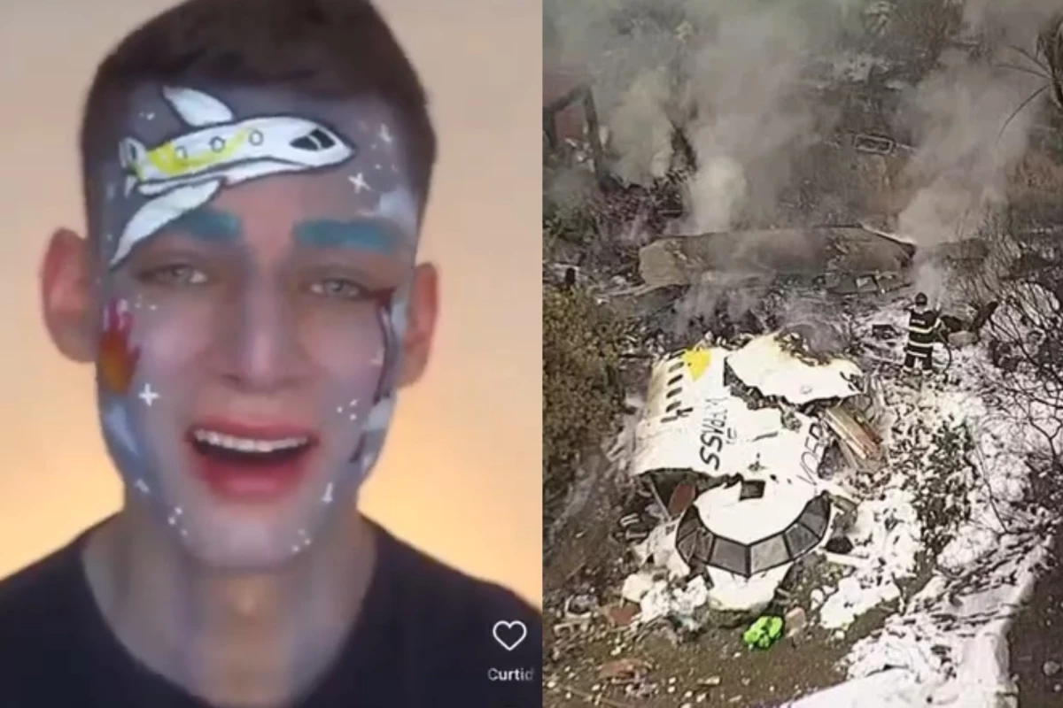 Vídeo: influenciador faz ‘homenagem’ polêmica às vítimas de queda de avião da Voepass e é massacrado na web 33 Video influenciador faz ‘homenagem polemica as vitimas de queda de