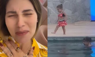 Virginia Fonseca desabafa apos susto com Maria Alice na piscina