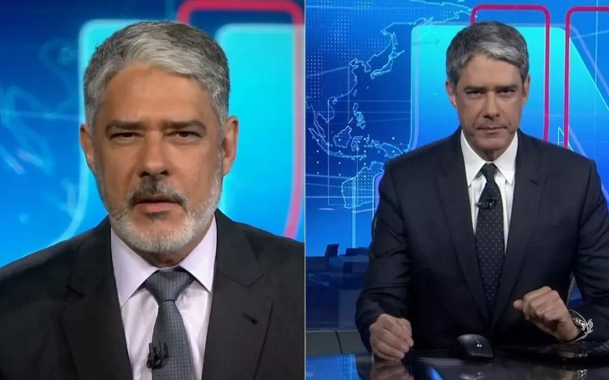 William Bonner entrega diagnostico e deve se afastar do