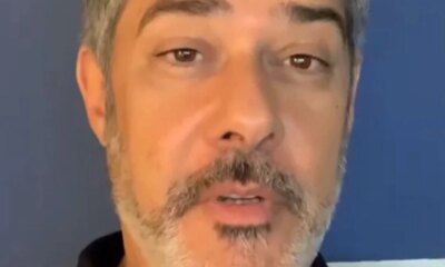 William Bonner revela diagnostico de doenca se afasta do JN