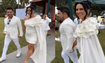 Zeze Di Camargo e Graciele se casam em cerimonia surpresa