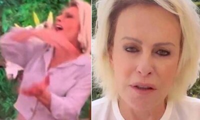 Ana Maria Braga desabafa apos dar ‘tapa na cara de
