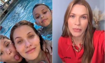 Andressa Suita posta foto com os filhos apos pedido de