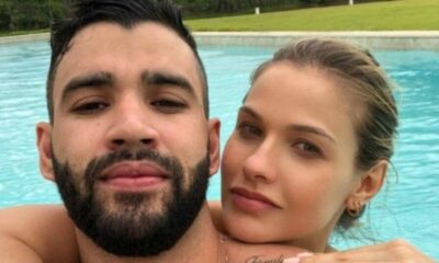 Andressa Suita sofre acidente domestico e precisa de atendimento medico