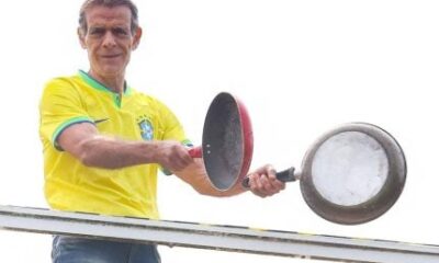 Antes de deixar mansão na marra, Mário Gomes fez “panelaço”. Veja fotos!