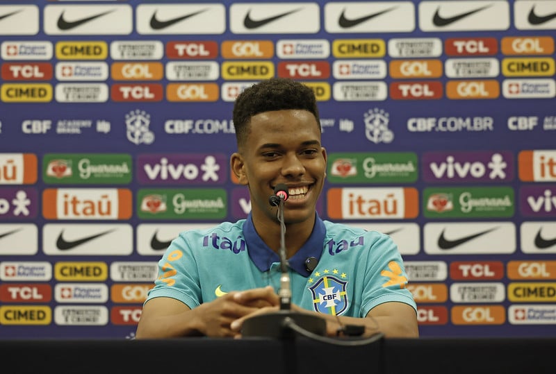 Aos 17 anos, Estêvão entra para a história da Seleção Brasileira 31 Aos 17 anos Estevao entra para a historia da Selecao