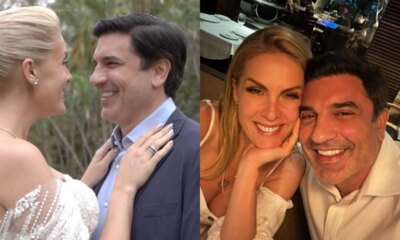 Aos 50 anos e noivo de Ana Hickmann Edu Guedes