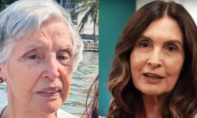 Aos 82 anos de idade mae de Fatima Bernardes faz