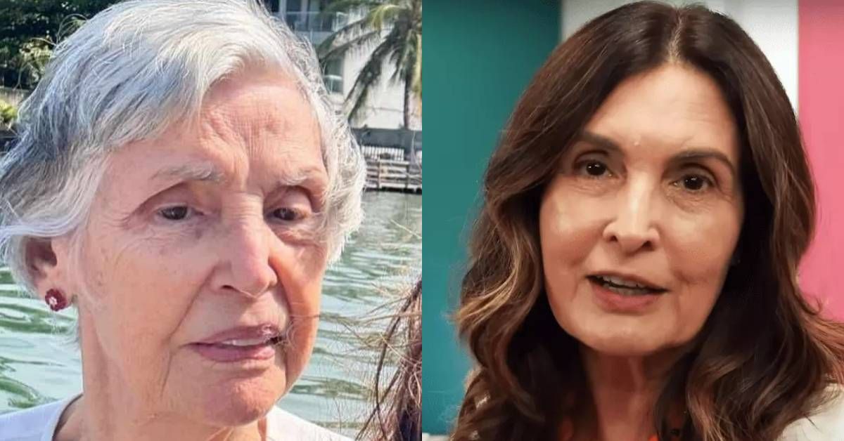 Aos 82 anos de idade, mãe de Fátima Bernardes faz pedido para a filha famosa e desfecho da história é emocionante 31 Aos 82 anos de idade mae de Fatima Bernardes faz