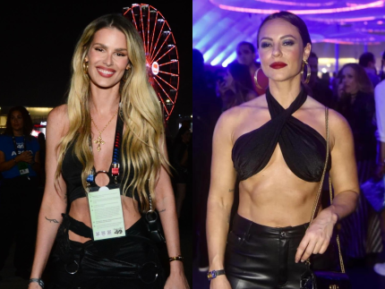 Após perrengues, Yasmin Brunet deixa microfone de repórter de lado no Rock in Rio 31 Após perrengues, Yasmin Brunet deixa microfone de repórter de lado no Rock in Rio
