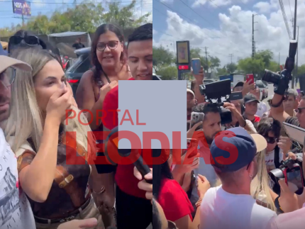 Após ter prisão domiciliar concedida, Deolane é recebida por multidão em Fórum em Recife 31 Após ter prisão domiciliar concedida, Deolane é recebida por multidão em Fórum em Recife