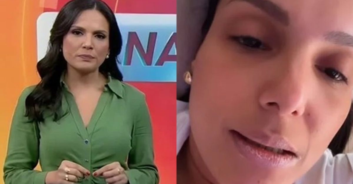 Apresentadora do SBT se despede da programacao apos diagnostico Um