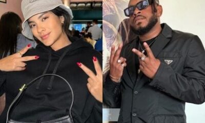 Bella Campos é flagrada conversando com rapper ao pé do ouvido. Assista!