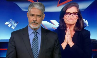 Bonner e Renata se dao mal e recebem triste noticia