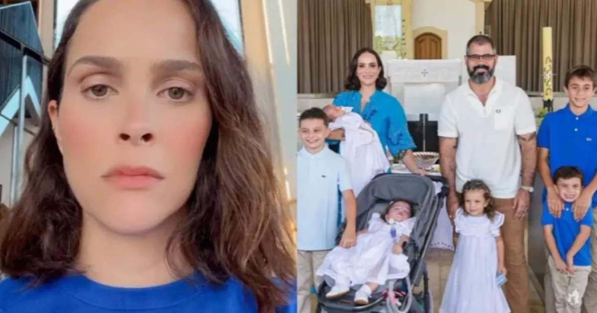 Cinco dos seis filhos de Leticia Cazarre estao doentes