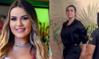 Deolane Bezerra ficara presa em cela coletiva com 3