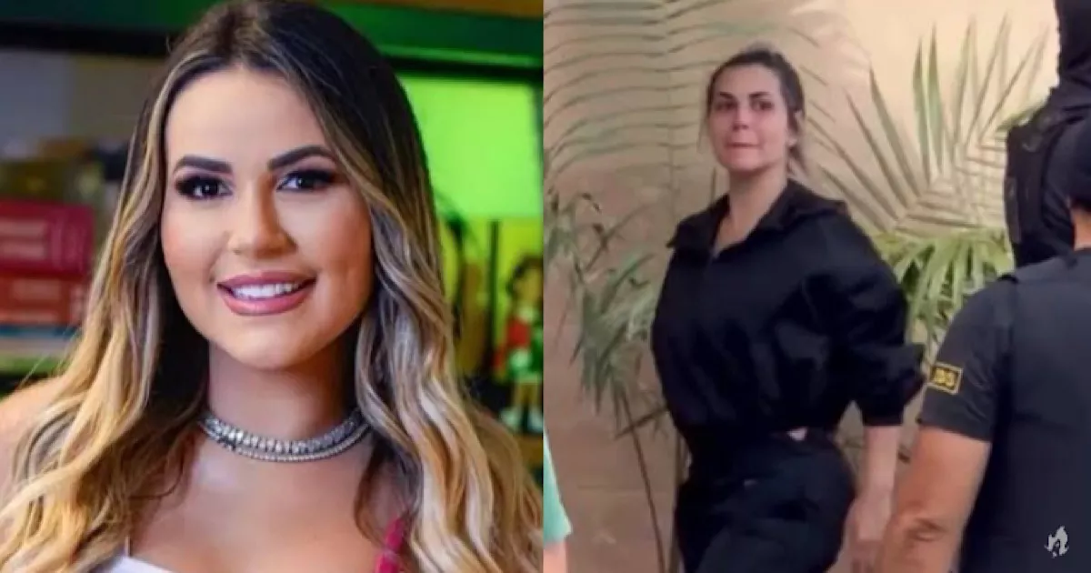 Deolane Bezerra ficara presa em cela coletiva com 3