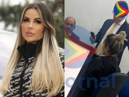 Deolane é flagrada prestando depoimento à polícia após ser presa em Recife 31 Deolane é flagrada prestando depoimento à polícia após ser presa em Recife
