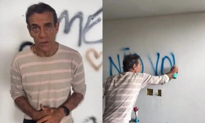 Desespero de Mario Gomes apos despejo ‘Estao destruindo o meu