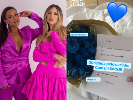 Distantes há anos, Camila Loures manda carta para Virginia no final da gravidez 31 Reprodução