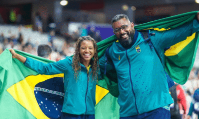 Duas pratas para o Brasil Thiago Paulino e Zileide sobem
