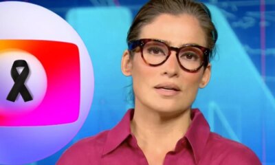 Em dia de luto na Globo Renata Vasconcellos confirma ao