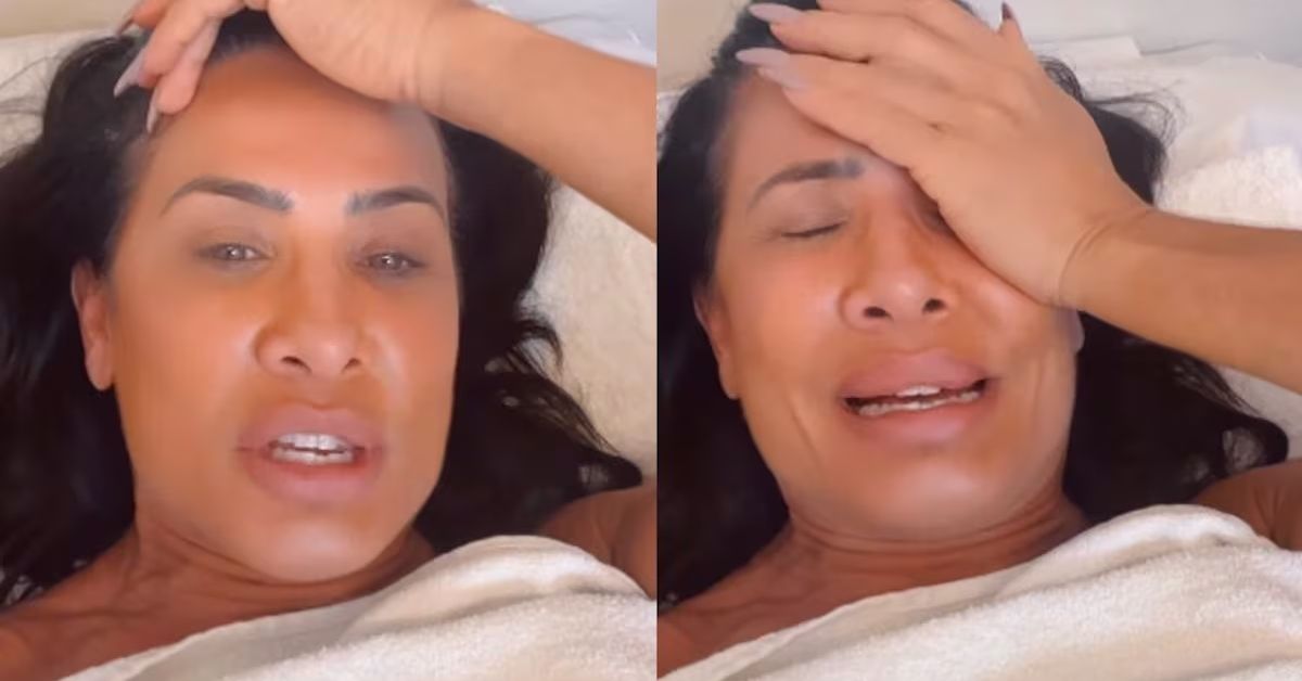 Especialista explica que pode acontecer com rosto Scheila Carvalho apos