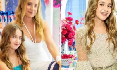 Eva Huck celebra 12 anos com festa tematica e encanta