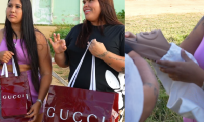 Fãs gastam R$ 11 mil para esperar Deolane na porta de presídio com presentes